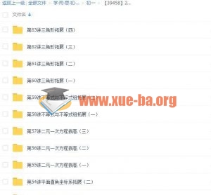 学而思网校2017-2018新课 朱韬初一数学年卡尖子班人教版63讲下载第1张