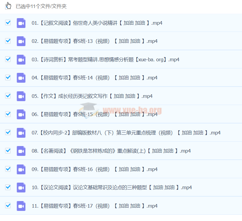 2024初二语文 柳宁语文 A+春季班(春下)第1张